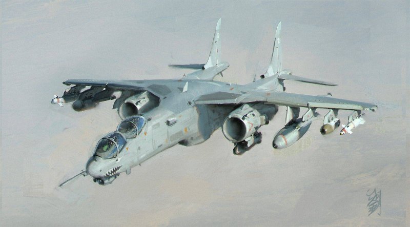 Перспективный самолет Штурмовик