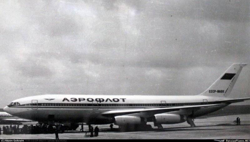 Самолет Аэрофлот СССР ил 86