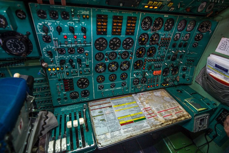 Ту 154 кабина штурмана