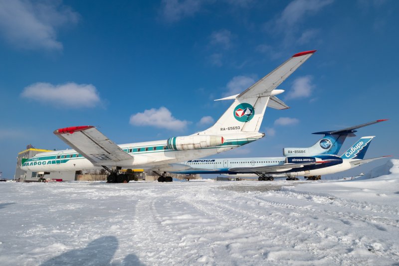 Ту 154 АЛРОСА Ижма музей