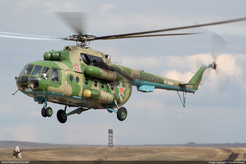 Ми-8 вертолёты ВВС России