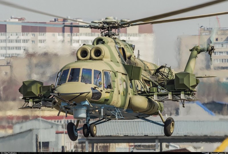 Вертолет ми-8амтш Терминатор