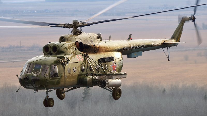 Ми-8 вертолёты ВВС России
