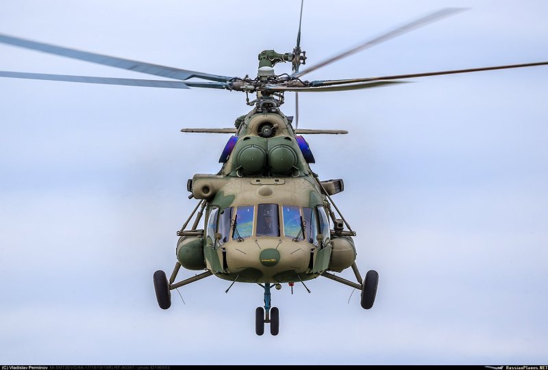 Боевой вертолет ми-8 МТВ