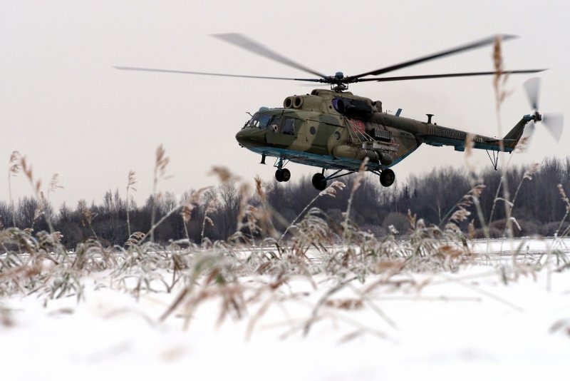 Боевые вертолёты в Ульяновске