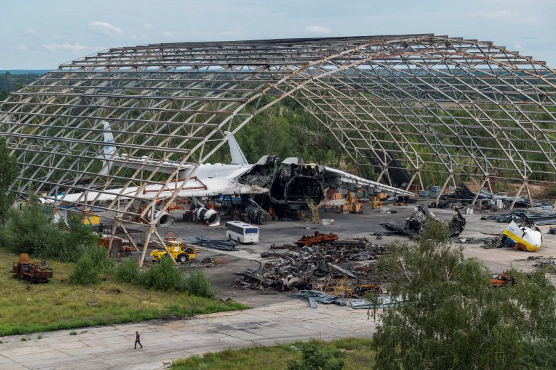АН-225 Мрия уничтожен