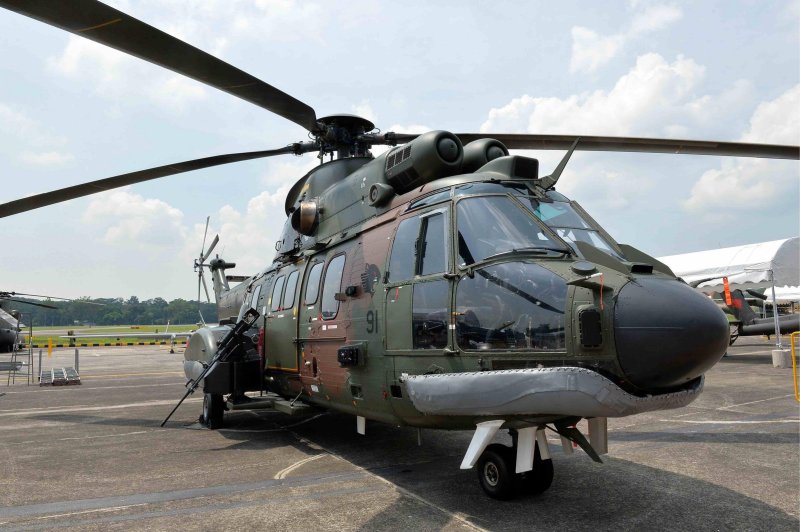 Вертолет sa.332 super Puma