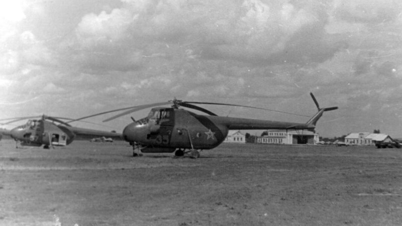 Ми-4 с аш-82, в.в.Виницкий