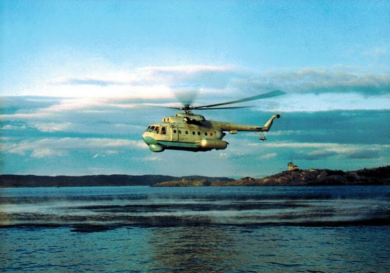 Противолодочный вертолет ми-14пл