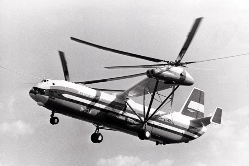 Самый большой вертолет в мире ми 12