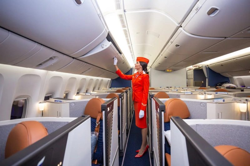 Бизнес класс Аэрофлот Боинг 777-300