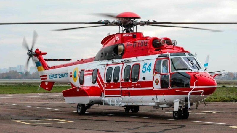 Вертолет Airbus h225 super Puma