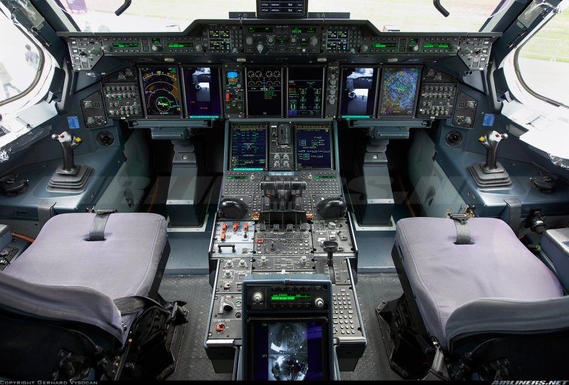 Airbus a400m кабина