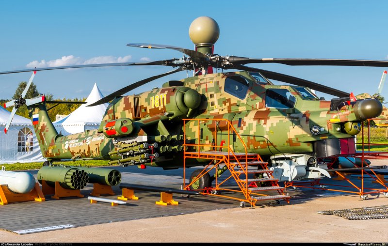 Ми-28нэ кабина