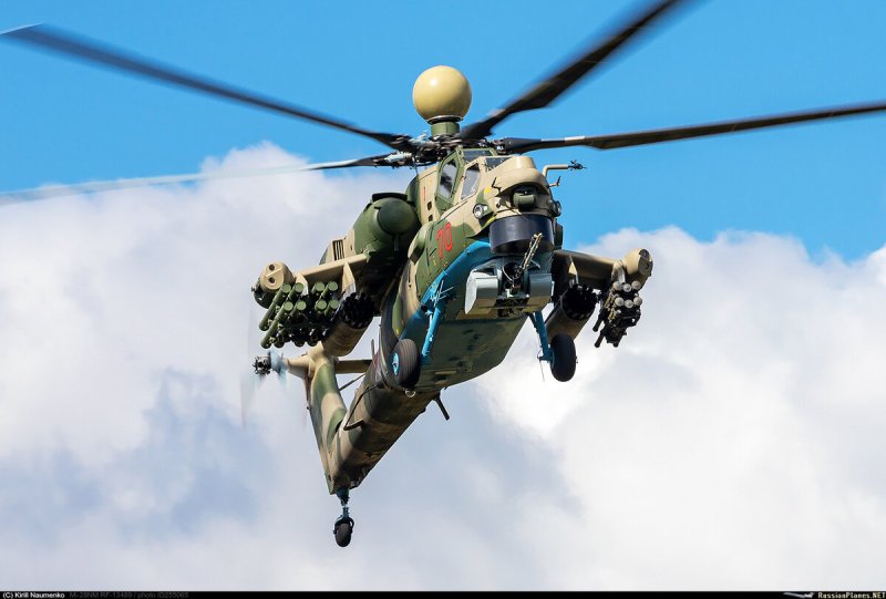 Ми-28нм и боевой вертолет