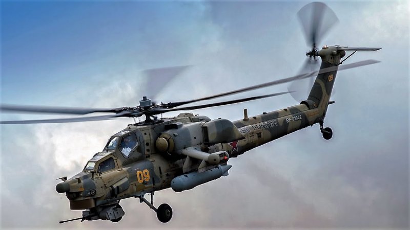 Боевой вертолёт ми-28 ночной охотник