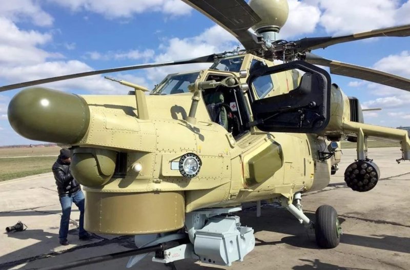 Боевой вертолёт ми-28 ночной охотник