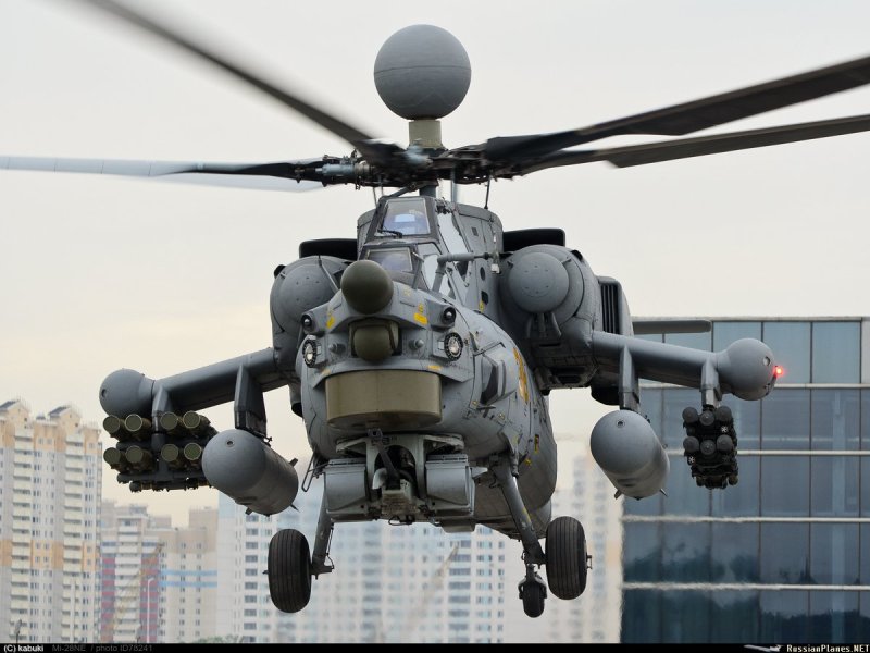 Ми-28 шасси