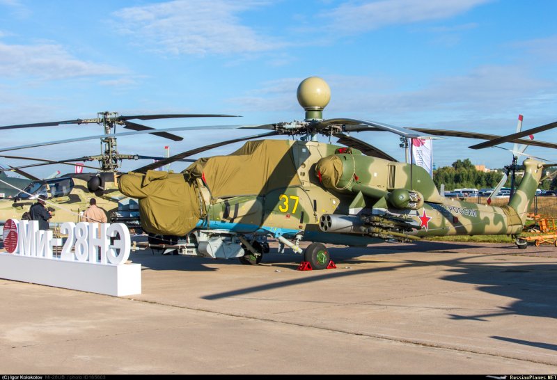Вертолёт КБ миля ми-28