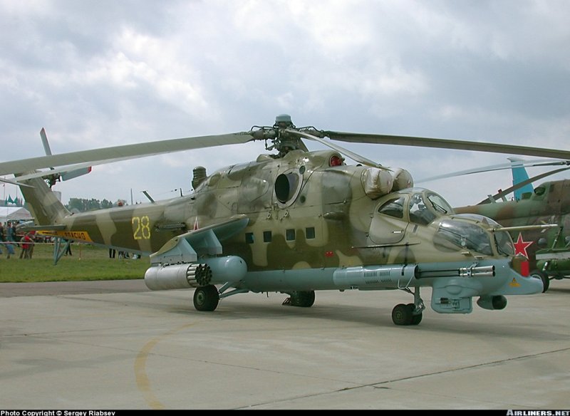 Ми-24 вертолет ВВС России