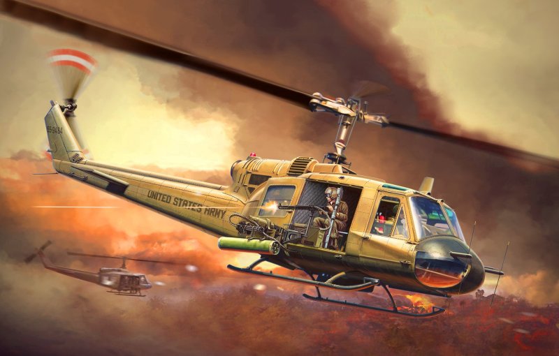 Вертолёт Bell uh-1 Iroquois