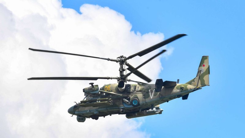 Ка-50 вертолёт вертолёты России