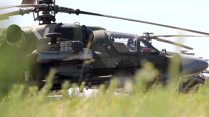 Вертолет ка-52 "Аллигатор"