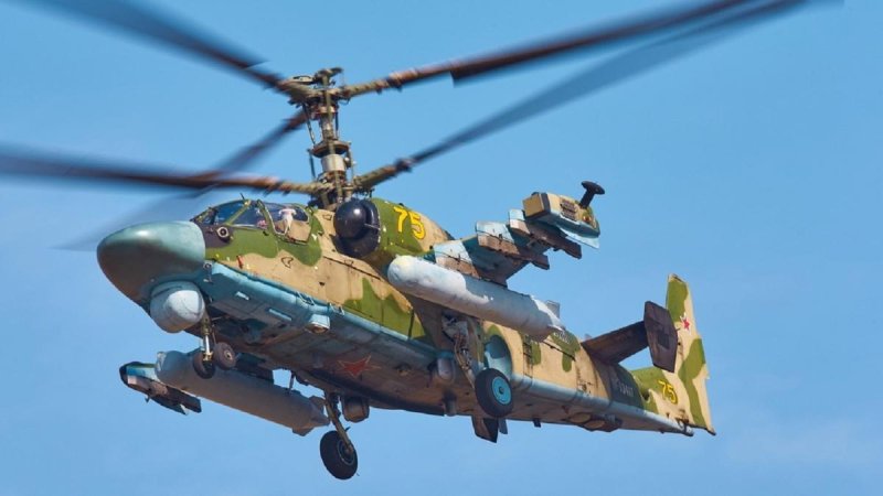 Вертолет ка-52 "Аллигатор"