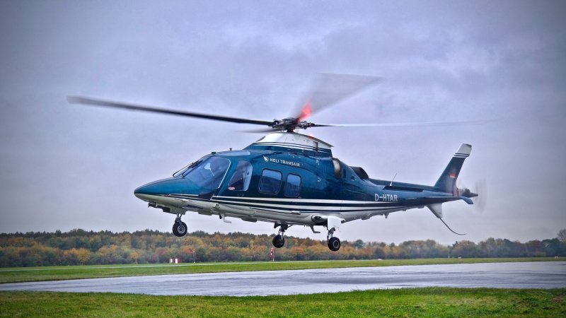 Парк Юрского периода вертолет Agusta a109