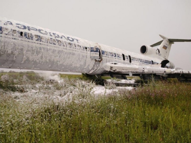 Ту 154 в Барнауле