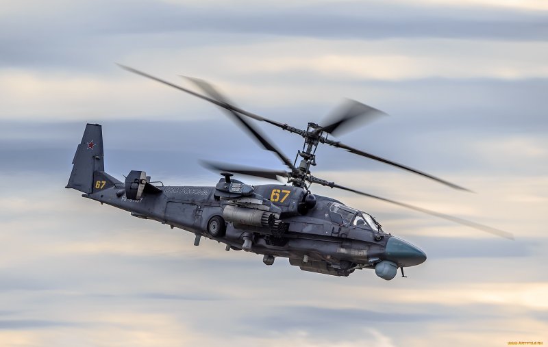 Вертолет ка-52 "Аллигатор"