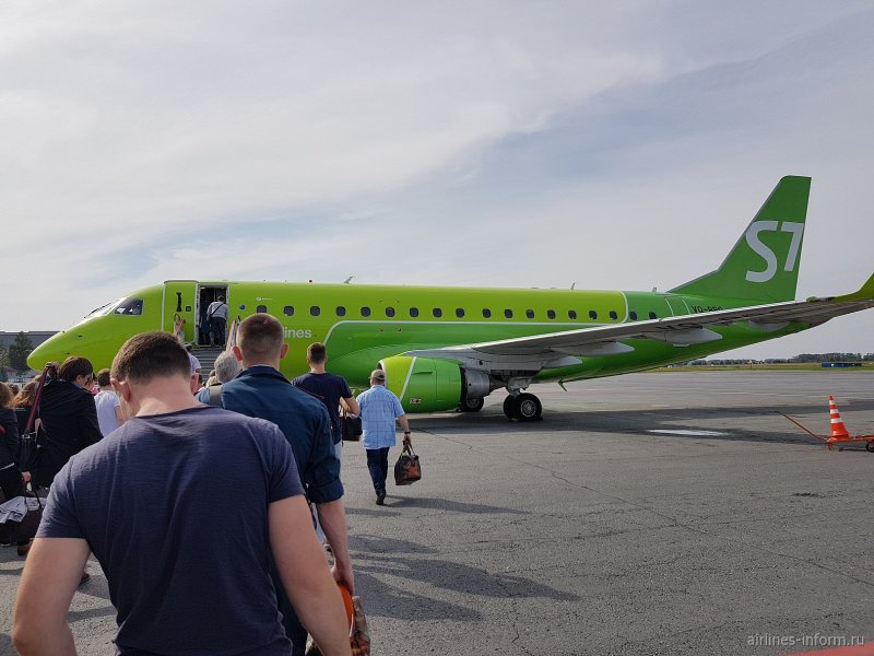 Самолеты s7 Airlines Новосибирск