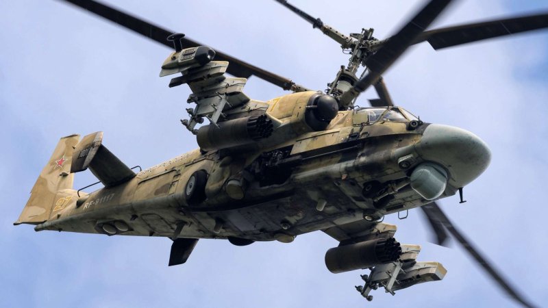 Арсеньев вертолёт ка-52 Аллигатор
