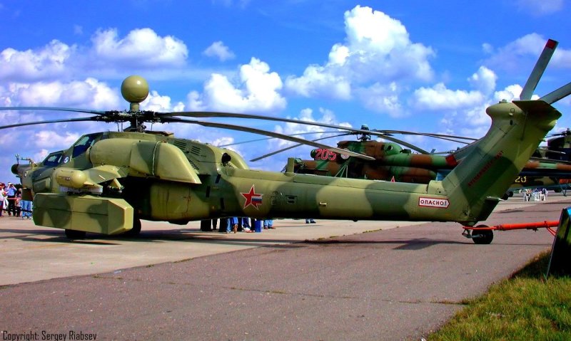 Ми-28нэ хвостовая балка