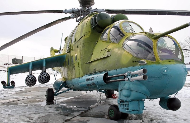 Вертолет "ми-24а"