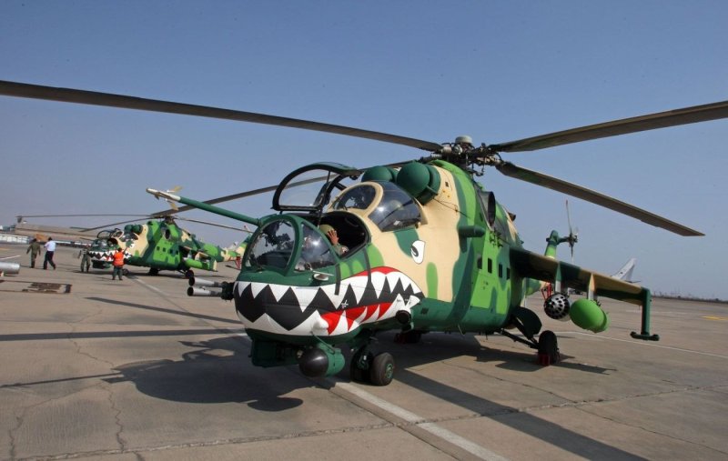Вертолет "ми-24а"