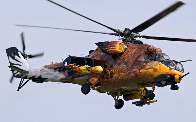 Вертолет "ми-24а"
