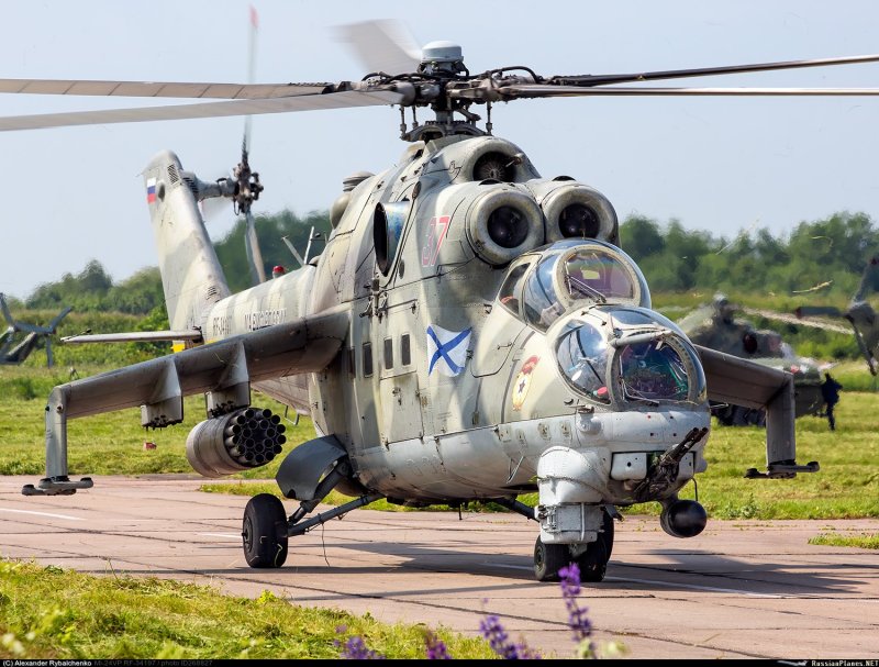 Вертолет "ми-24а"