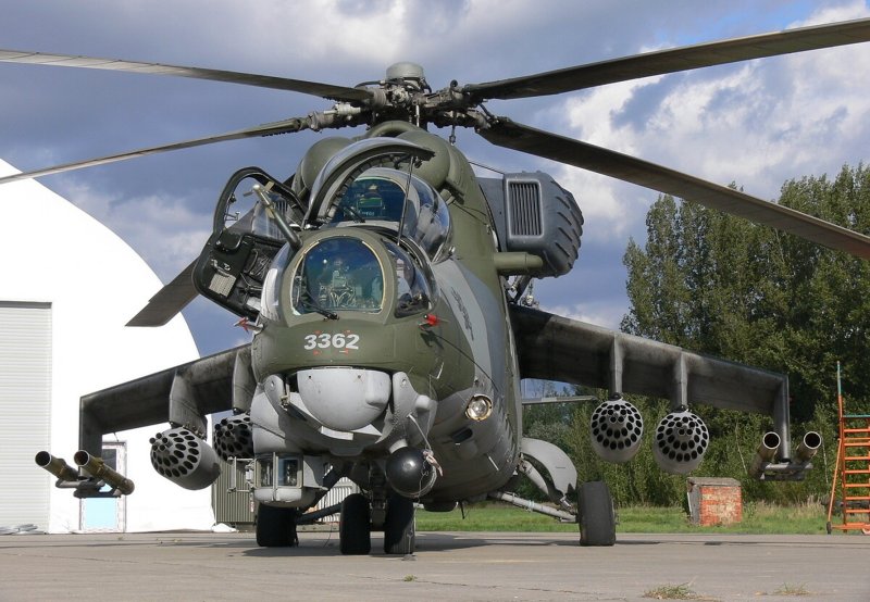 Боевой вертолёт ми-24