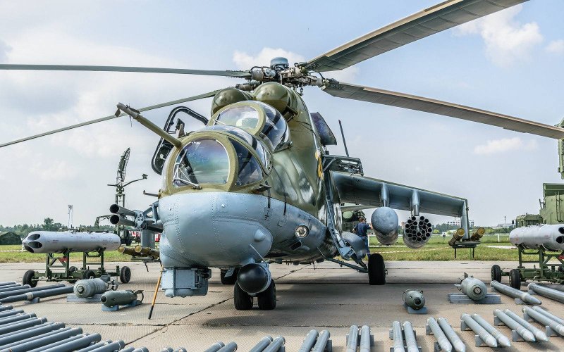 Вертолет "ми-24а"