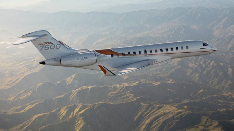 Самолет Bombardier Global 7500