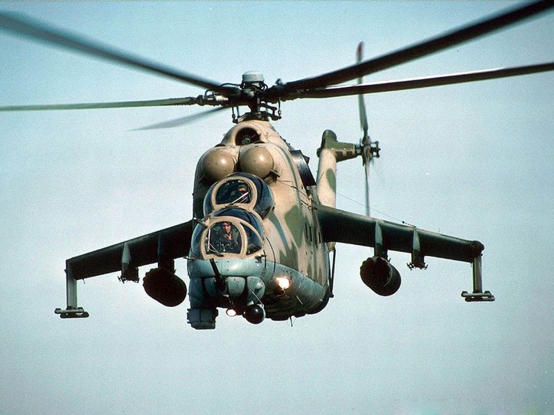 Вертолёт крокодил ми-24