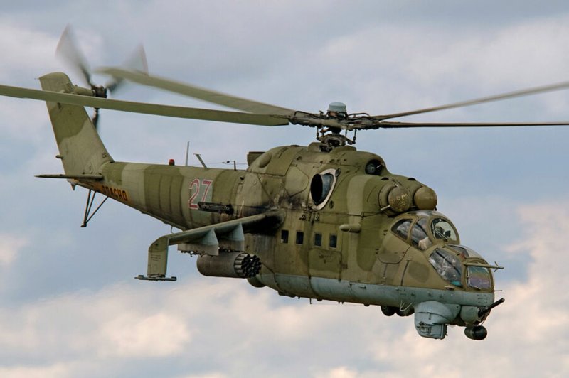 Боевой вертолёт ми-24