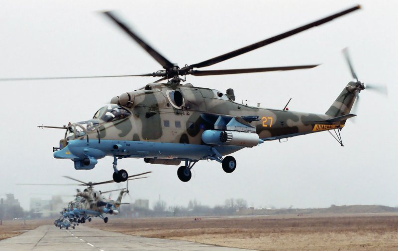 Вертолет "ми-24а"