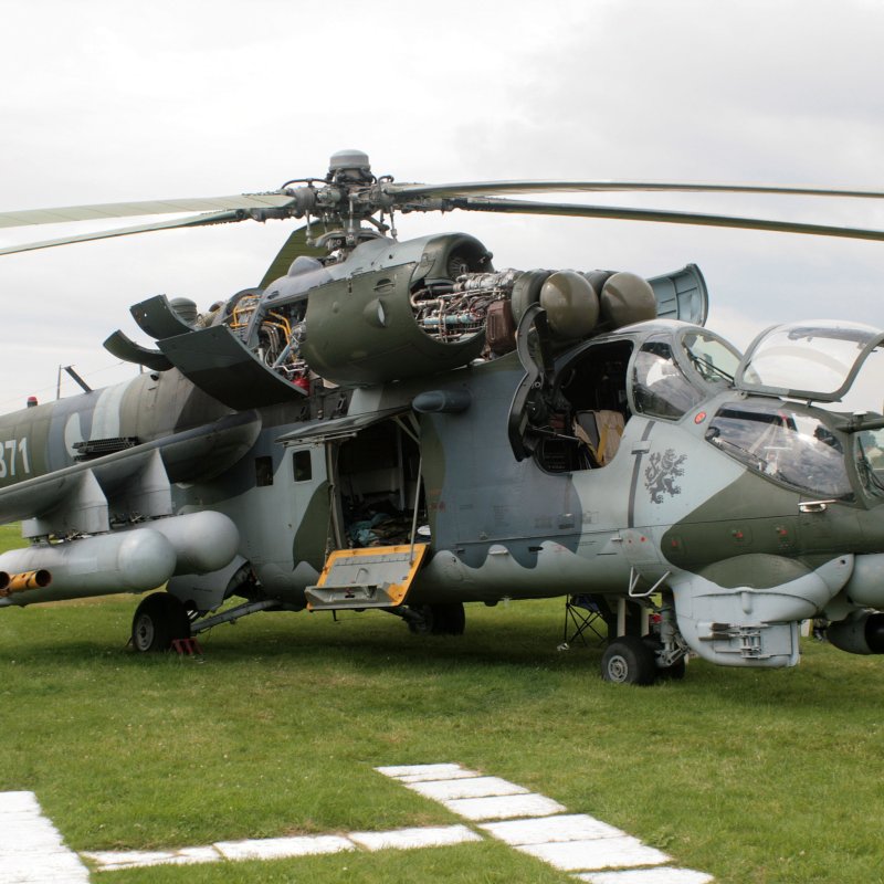 Вертолёт крокодил ми-24