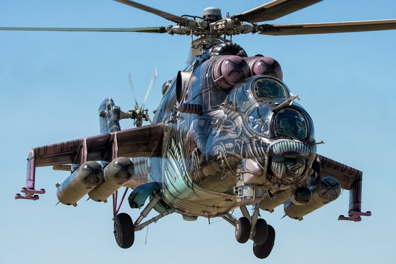 Вертолёт крокодил ми-24