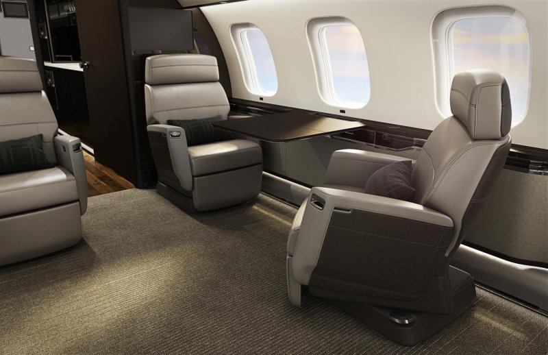 Bombardier Global 7500 салон