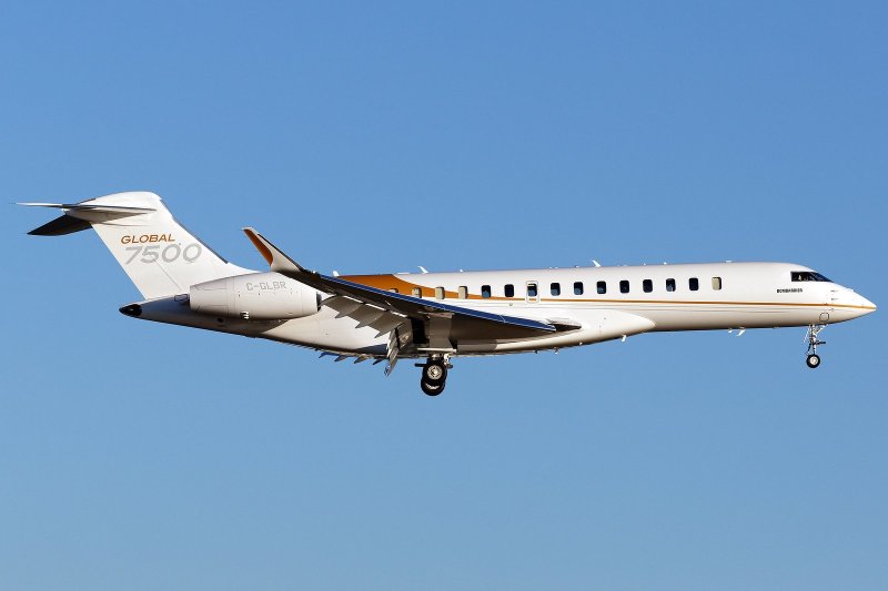 Самолет Bombardier Global 7500