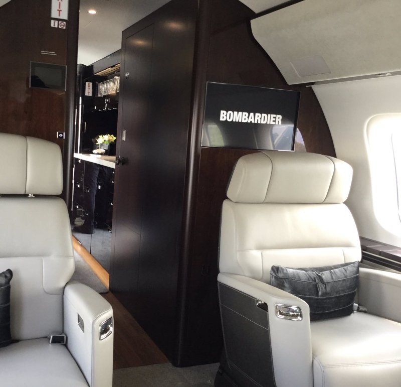 Bombardier Global 7500 салон