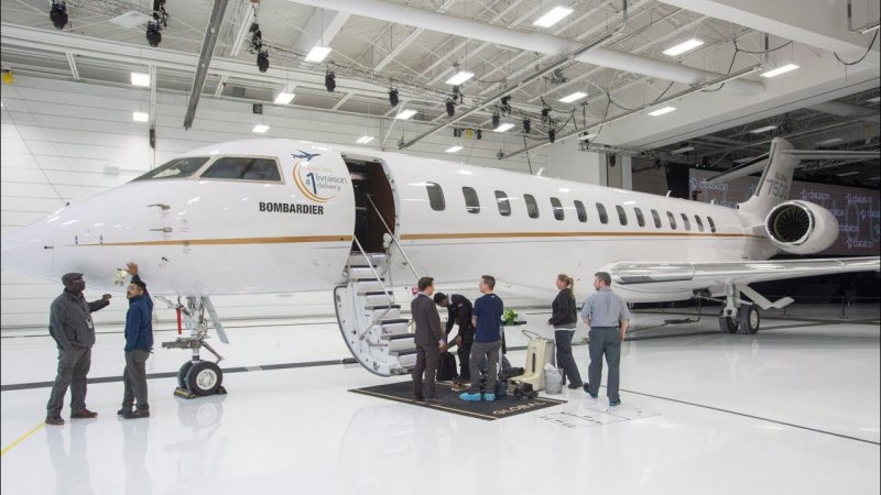 Глобал 7500 самолет частный